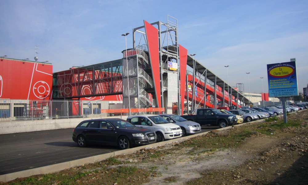 steel building for shopping center ossona 
